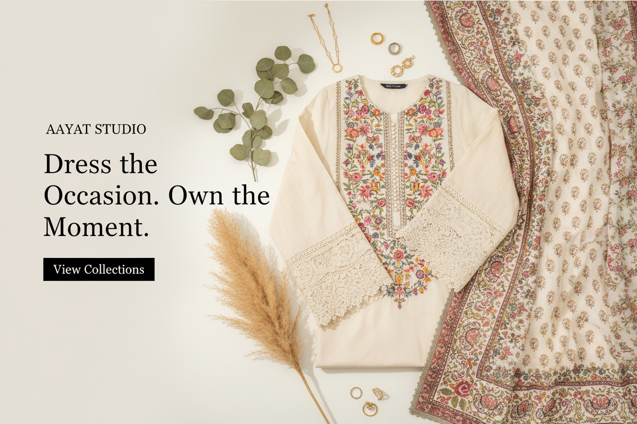 AAYAT STUDIO Hero Banner